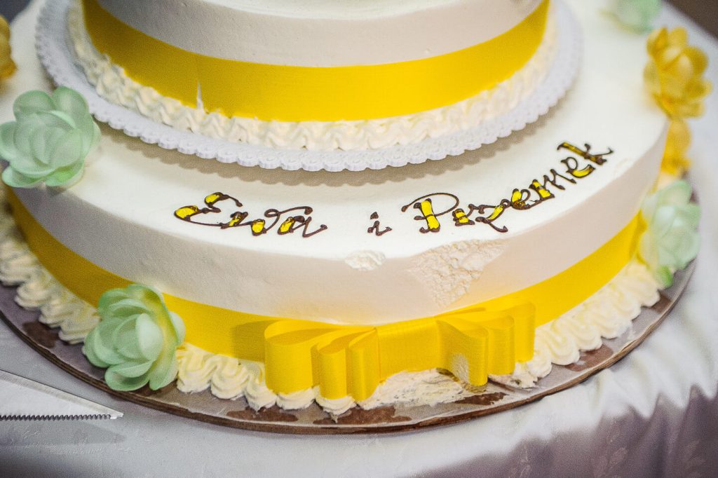 tort na ślub